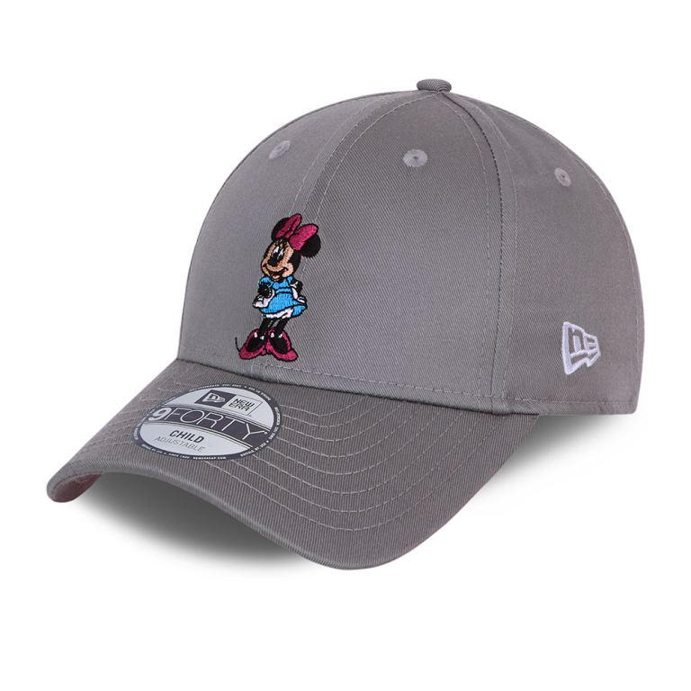 Gorras New Era 9forty Grises - Minnie Mouse Character Kids 91206BUEC